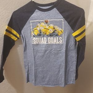 Boys Minion Long Sleeve S.8